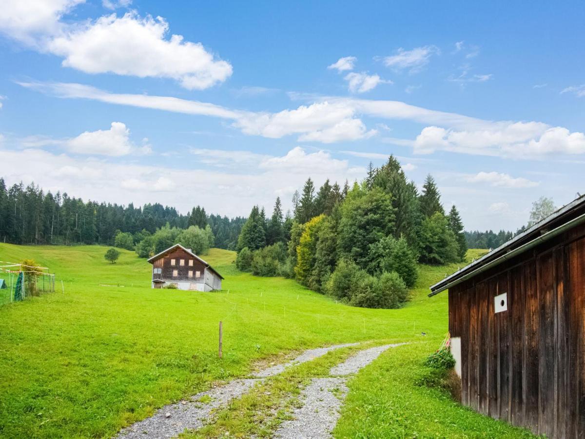 Vintage Holiday Home In Vorarlberg Near Ski Area 슈바르첸베르크 임 브레겐처발트 외부 사진