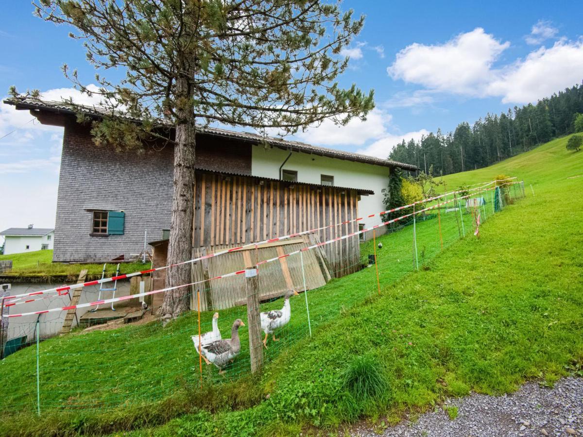Vintage Holiday Home In Vorarlberg Near Ski Area 슈바르첸베르크 임 브레겐처발트 외부 사진